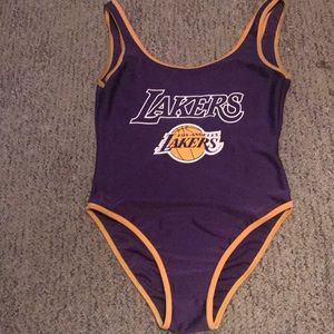 Lakers Spandex Bodysuit